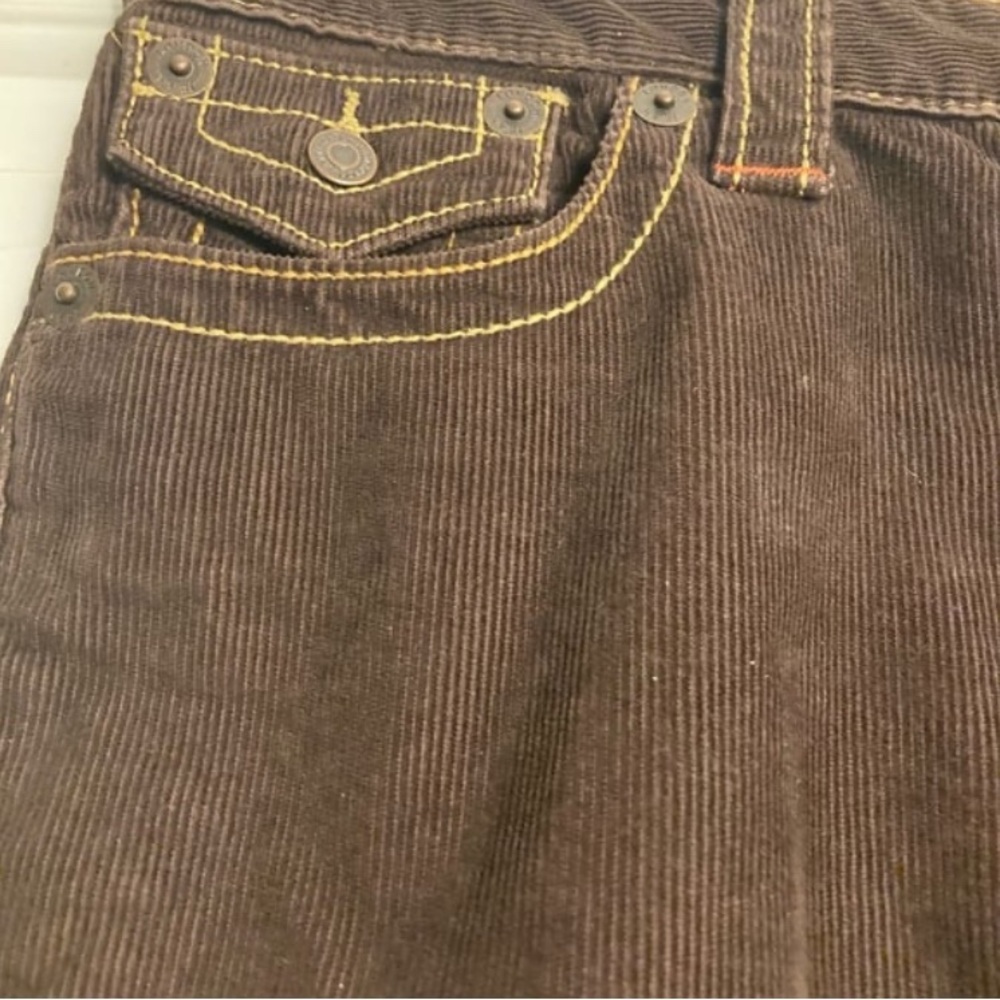 Vintage Victoria’s Secret “London Jean” Boot Cut Cotton Corduroy Jeans - Picture 7 of 13